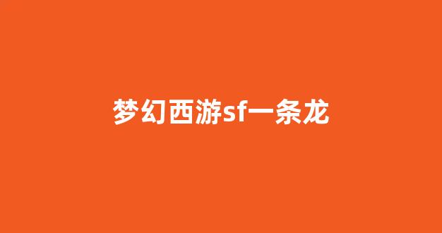 梦幻西游s